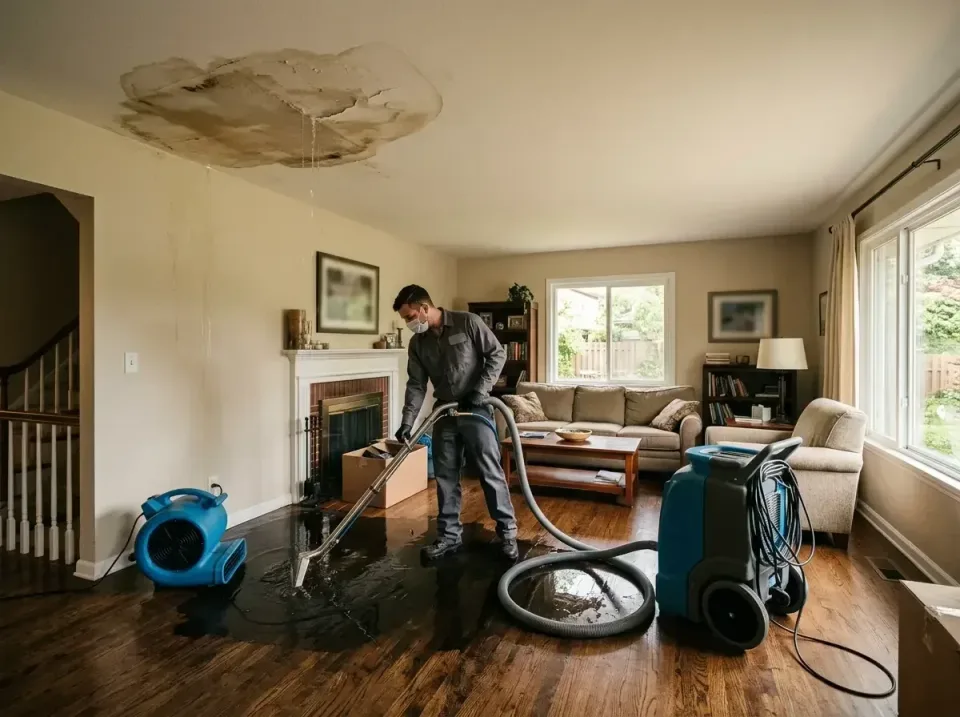 attic-pipe-burst-ceiling-drip-008 — frequently asked questions, Water Damage Restoration & Carpet Care in Emmett, ID